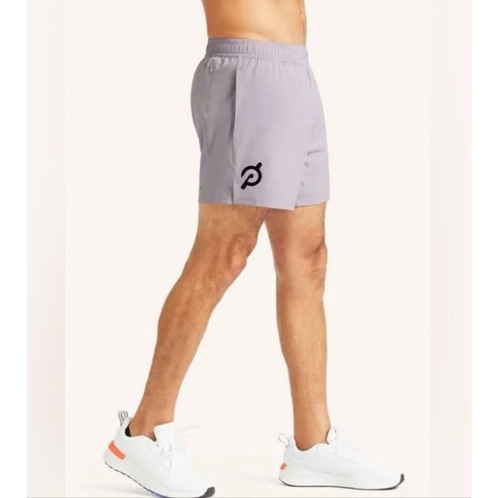 Peloton Men’s XXL Output 5” Turin Shorts Lavender Activewear‎ Workout Gym NEW